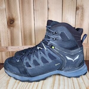 Salewa MTN Trainer Lite Mid GTX Boots Mens Size 12 Gore-Tex Hiking Shoes